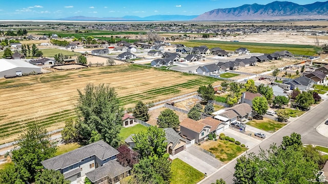 369 E Shelley Ln, Grantsville, UT 84029 - aerial view of residential area with a mountain backdrop