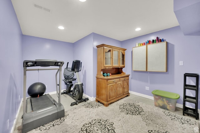 369 E Shelley Ln, Grantsville, UT 84029 - exercise room with recessed lighting