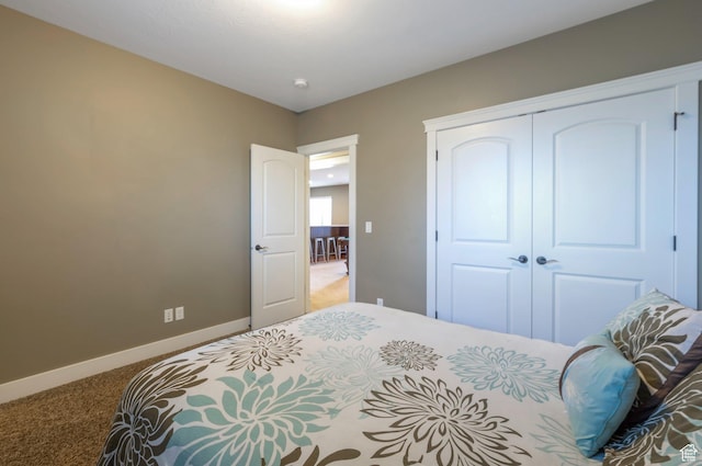 4948 W 4025 S, West Haven, UT 84401 - bedroom with carpet and a closet