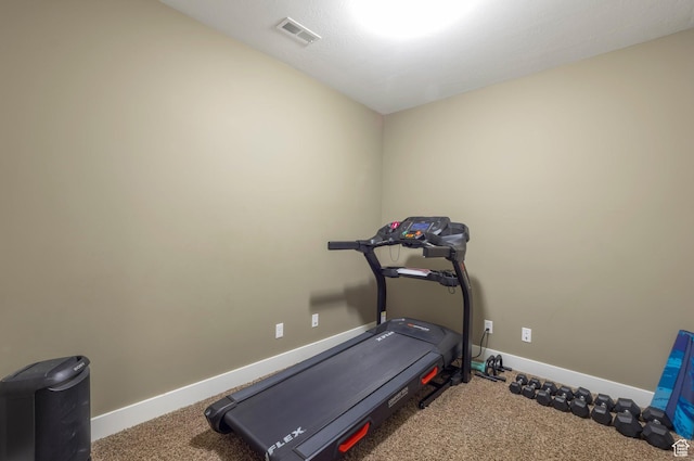 4948 W 4025 S, West Haven, UT 84401 - exercise area with carpet floors