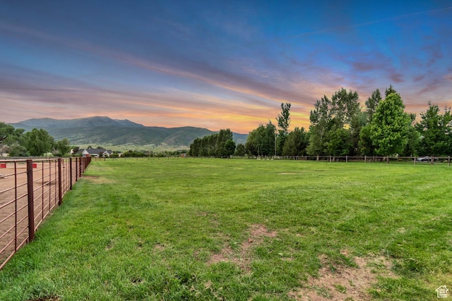 2984 Winterton Rd, Charleston, UT 84032 - view of yard with a view of countryside and a mountain view