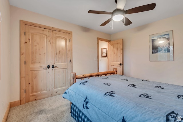 2984 Winterton Rd, Charleston, UT 84032 - bedroom with carpet floors and a ceiling fan