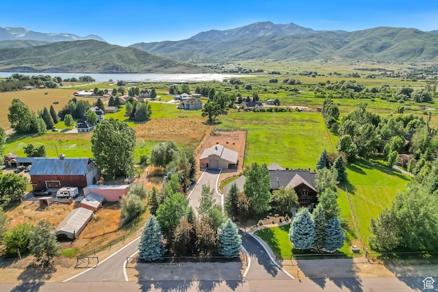 2984 Winterton Rd, Charleston, UT 84032 - bird's eye view of a water and mountain view