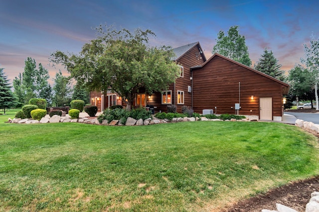 2984 Winterton Rd, Charleston, UT 84032 - view of front of property with a yard
