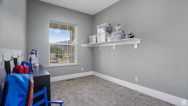 721 W Glovers Ln, Farmington, UT 84025 - carpeted home office with baseboards