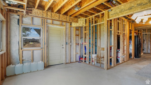 721 W Glovers Ln, Farmington, UT 84025 - miscellaneous room featuring concrete floors