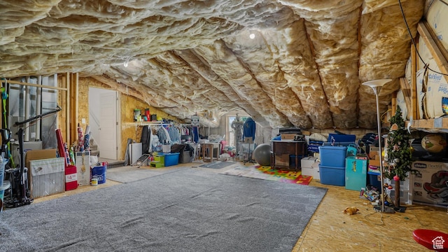 721 W Glovers Ln, Farmington, UT 84025 - view of unfinished attic