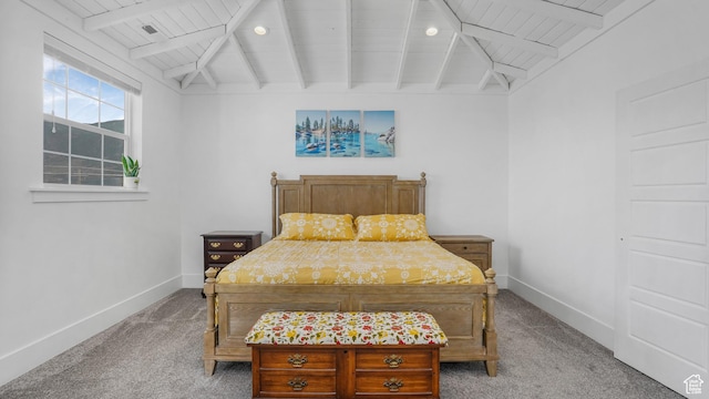 721 W Glovers Ln, Farmington, UT 84025 - carpeted bedroom featuring wooden ceiling and recessed lighting