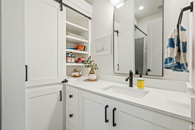 3214 S Red Sands Way, Hurricane, UT 84737 - full bathroom featuring vanity and a shower
