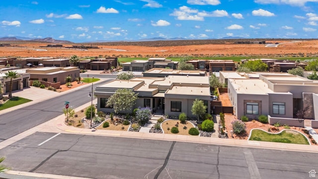3214 S Red Sands Way, Hurricane, UT 84737 - aerial view of property and surrounding area featuring a mountainous background