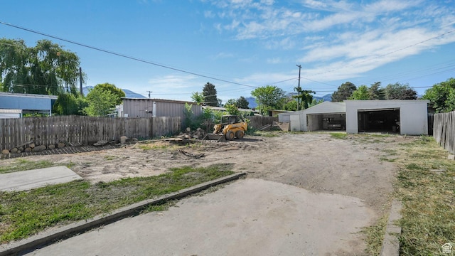 540 E 400 N, Spanish Fork, UT 84660 - view of yard with a garage and an outdoor structure