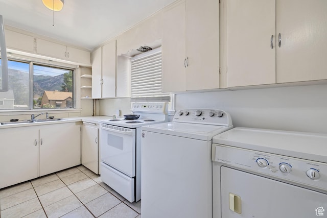 143 N 800 W, Provo, UT 84601 - laundry area featuring washer and dryer and light tile patterned floors
