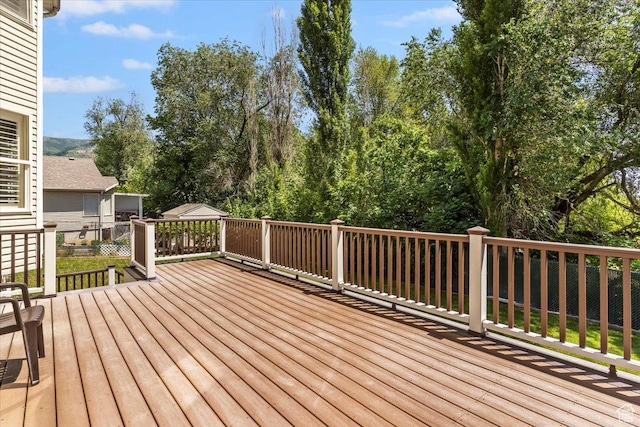 677 E 2900 N, North Ogden, UT 84414 - view of wooden terrace