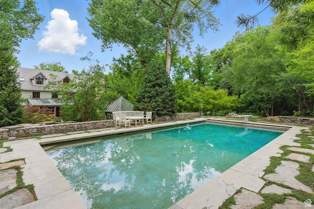 6033 S 2300 E, Holladay, UT 84121 - outdoor pool with a patio area