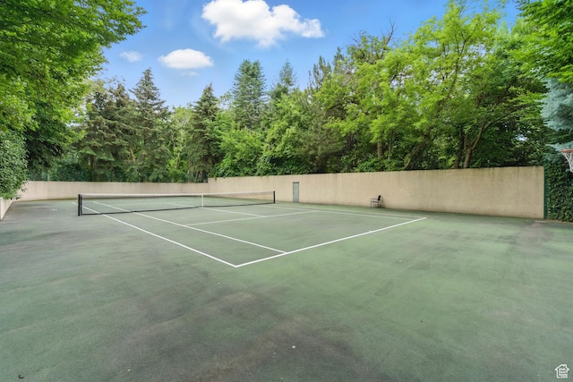 6033 S 2300 E, Holladay, UT 84121 - view of tennis court featuring community basketball court