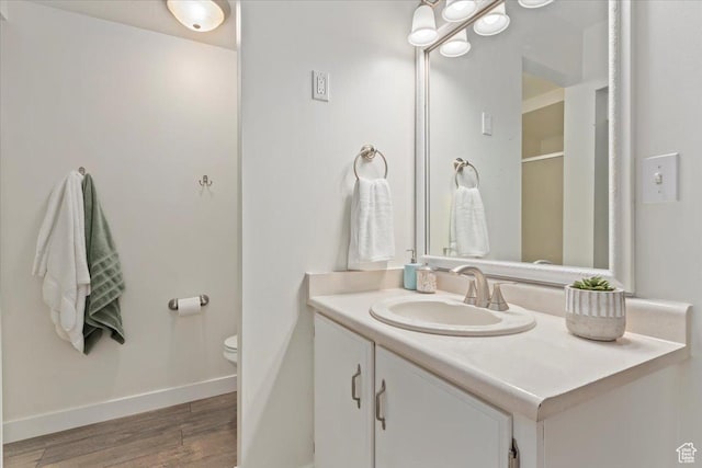 1263 E Cottonwood Hills Dr S, Sandy, UT 84094 - full bath featuring vanity, wood finished floors, and a shower