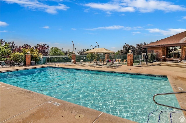 1263 E Cottonwood Hills Dr S, Sandy, UT 84094 - community pool featuring a patio