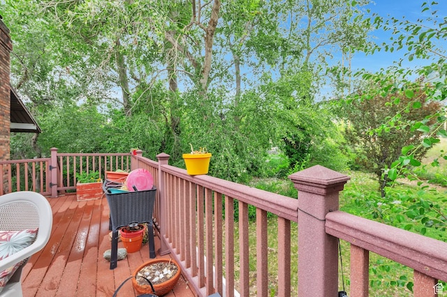 1162 N Newport Ln E, Kaysville, UT 84037 - view of wooden deck