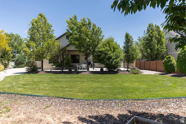 9532 S Willow Trail Way S, Jordan, UT 84095 - view of yard featuring a patio area