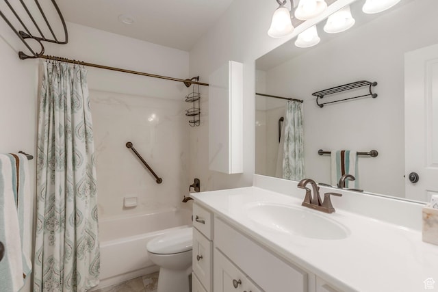 9532 S Willow Trail Way S, Jordan, UT 84095 - bathroom with shower / bath combo with shower curtain and vanity