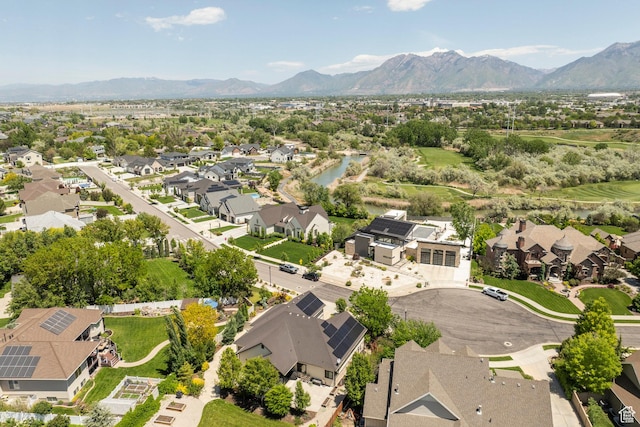 9532 S Willow Trail Way S, Jordan, UT 84095 - aerial view of residential area with a mountainous background