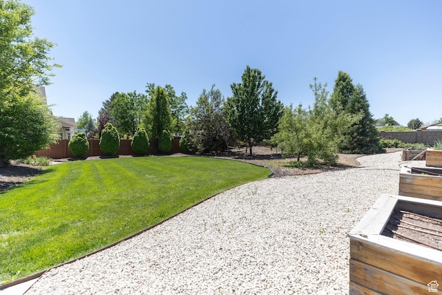 9532 S Willow Trail Way S, Jordan, UT 84095 - view of yard
