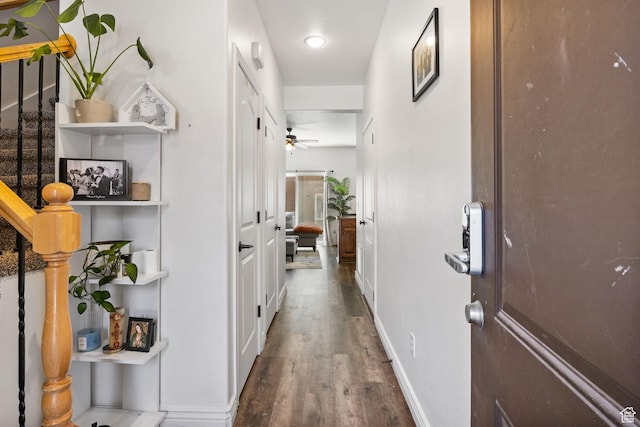 283 S 840 W, Pleasant Grove, UT 84062 - corridor featuring wood finished floors and baseboards