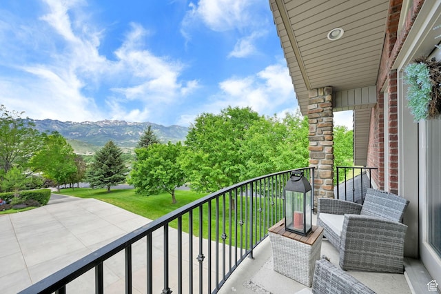 3990 Summer Ridge Rd, Morgan, UT 84050 - balcony featuring a mountain view
