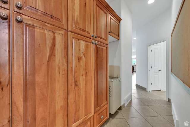 3990 Summer Ridge Rd, Morgan, UT 84050 - corridor with light tile patterned floors and baseboards