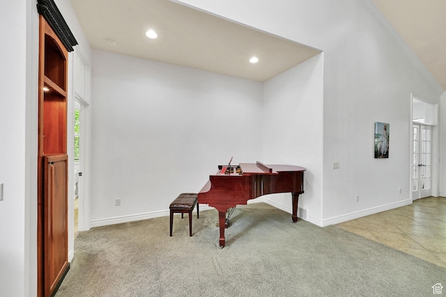 3990 Summer Ridge Rd, Morgan, UT 84050 - sitting room featuring carpet floors and recessed lighting