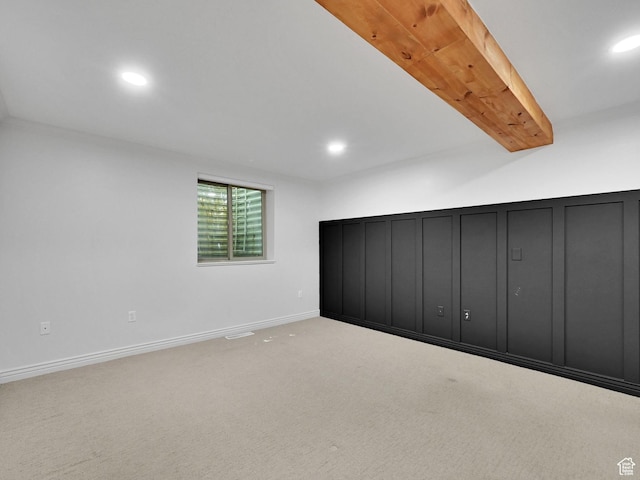 3990 Summer Ridge Rd, Morgan, UT 84050 - below grade area with recessed lighting and carpet floors