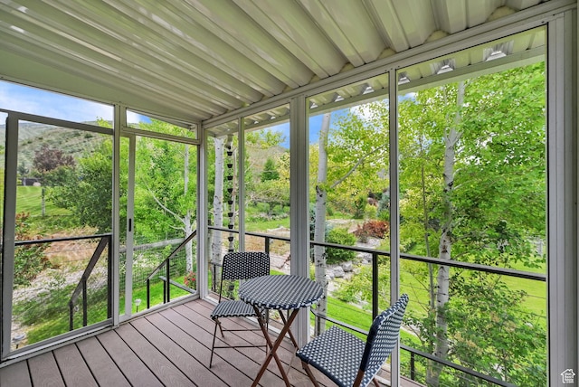 3990 Summer Ridge Rd, Morgan, UT 84050 - view of sunroom / solarium
