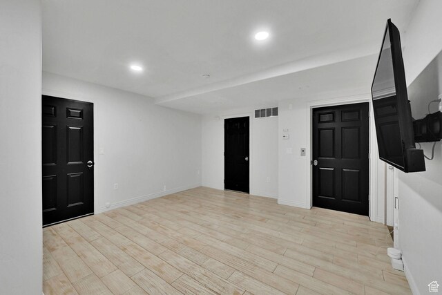 3990 Summer Ridge Rd, Morgan, UT 84050 - spare room with light wood finished floors and recessed lighting