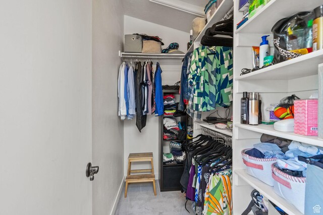 13082 S 2770th Cir W, Riverton, UT 84065 - spacious closet with carpet flooring