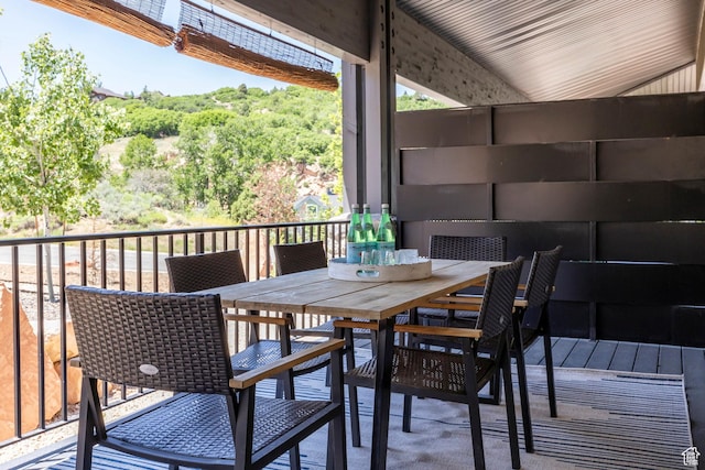3249 Quarry Springs Dr, Park City, UT 84098 - view of wooden terrace
