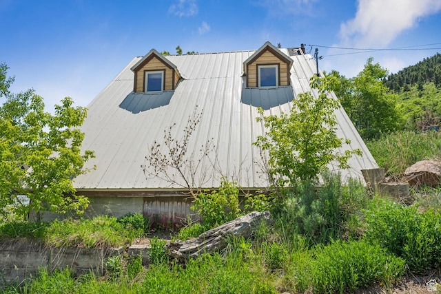 844 Empire Ave, Park City, UT 84060 - view of home's exterior with a metal roof