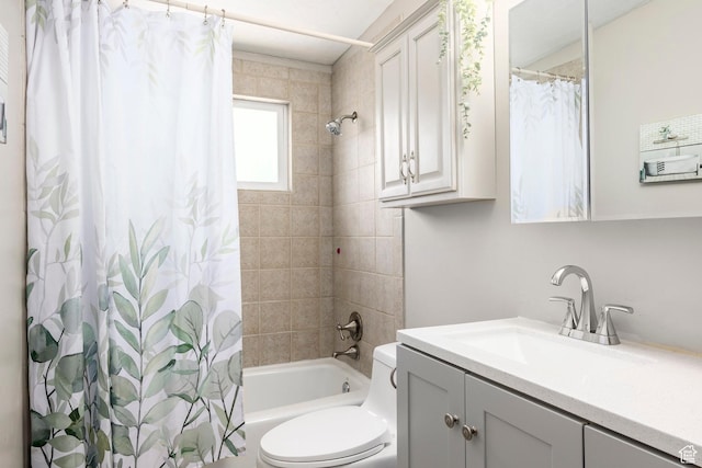 2039 W Camelot S, West Jordan, UT 84084 - full bathroom featuring vanity and shower / tub combo with curtain