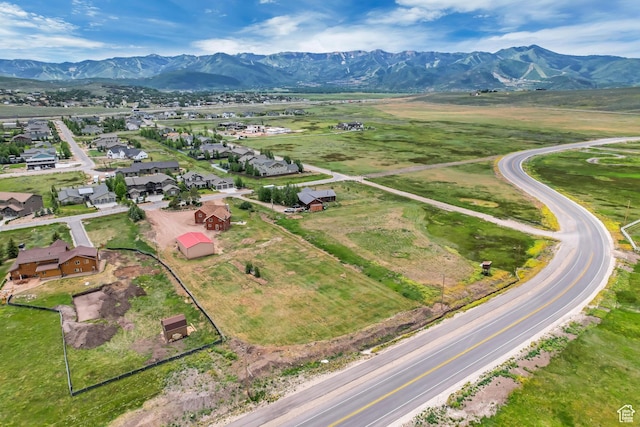 366 E Valley Dr S, Park City, UT 84098 - aerial view of residential area featuring a mountainous background
