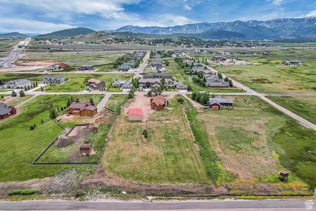 366 E Valley Dr S, Park City, UT 84098 - aerial perspective of suburban area with a mountain backdrop