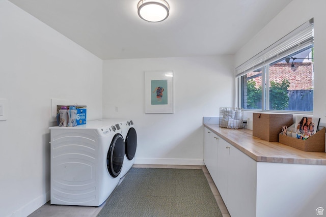 2040 N Oakcrest Ter, Provo, UT 84604 - laundry area featuring separate washer and dryer and cabinet space
