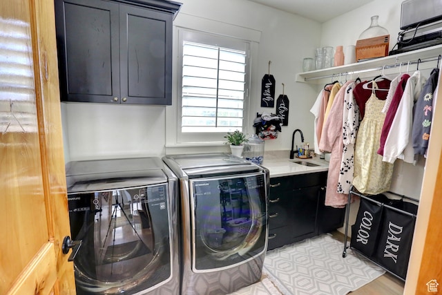 1767 S 800 W, Mapleton, UT 84664 - laundry area featuring cabinet space and washing machine and clothes dryer
