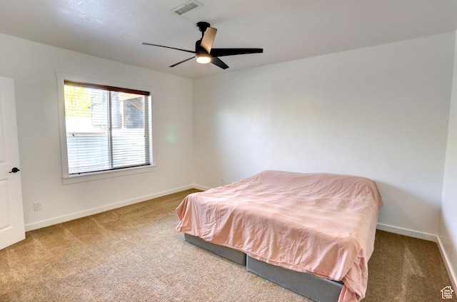 1767 S 800 W, Mapleton, UT 84664 - carpeted bedroom featuring baseboards and ceiling fan