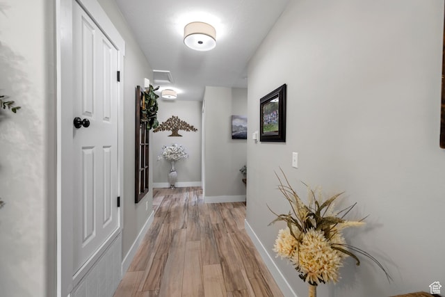 1343 W 870 N, Pleasant Grove, UT 84062 - hallway featuring light wood-type flooring and baseboards