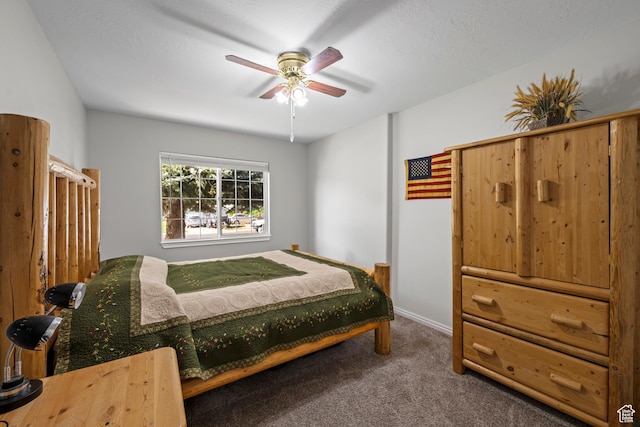 1343 W 870 N, Pleasant Grove, UT 84062 - carpeted bedroom featuring a ceiling fan