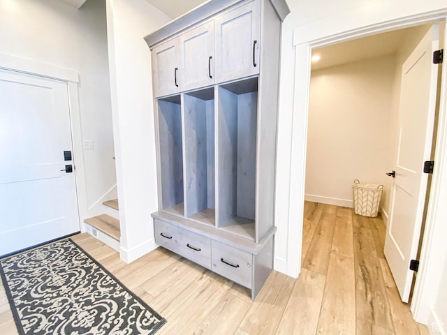 96 W 350 S, Garden City, UT 84028 - mudroom featuring light wood-style flooring and baseboards