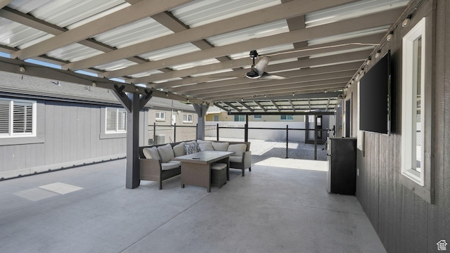 5356 S 4280 W, Salt Lake City, UT 84118 - view of patio featuring outdoor lounge area