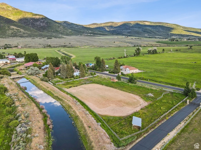 455 E Boulderville Rd, Oakley, UT 84055 - mountain view featuring a large body of water and rural landscape