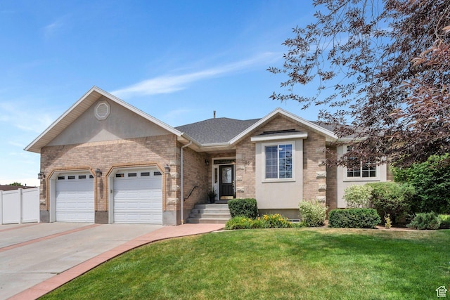 1125 E 740 S, Pleasant Grove, UT 84062 - single story home with driveway, an attached garage, stucco siding, and stone siding