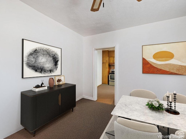 792 W 100 N, Provo, UT 84601 - carpeted dining area with ceiling fan and baseboards