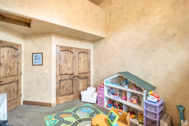 11273 S Alisa Meadows Dr, South Jordan, UT 84095 - rec room featuring carpet flooring and baseboards